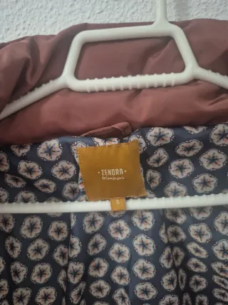 Chaqueta acolchada invierno mujer rosa