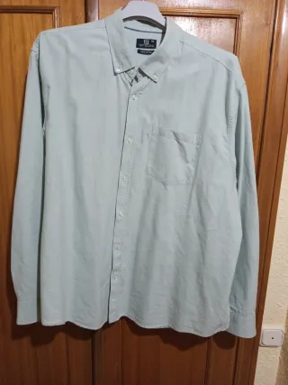 Camisa TEX Hombre Verde Talla  3XL