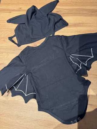 Disfraz Murciélago Bebé Talla 6-9 Meses