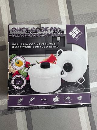 Olla Rápida Microondas Quick Cook Pro 2.8L