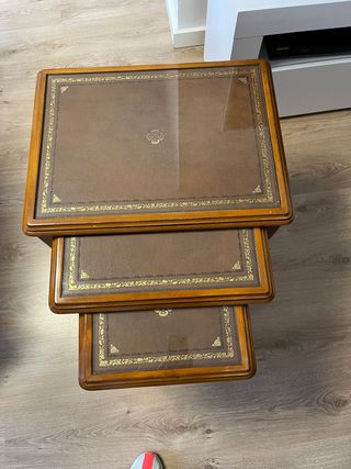 Tavoli Nido Vintage in Noce Massello