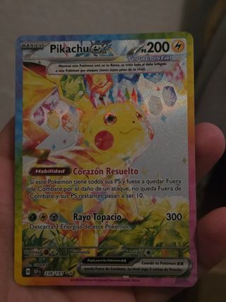 Pikachu 238 Pokémon Chispas Fulgurantes Espagnol
