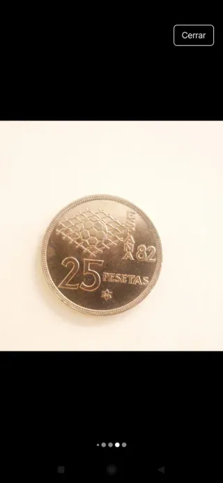 4 Monedas de 25 Pts Franco 1957 y JCI 1975-1980