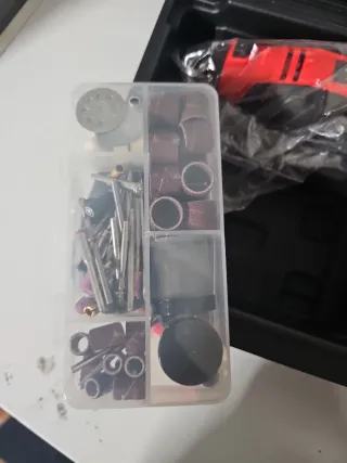 Amoladora Teeno con accesorios