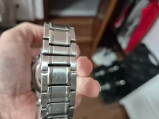 Reloj Podokar Negro y Plateado