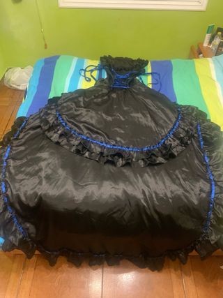 Disfraz Chobits (Chi) Negro y Azul  talla S-M