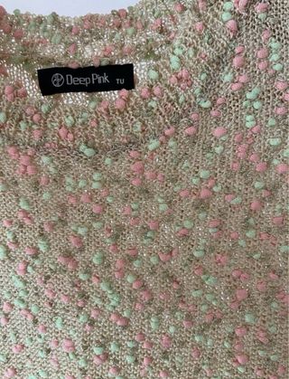 Camiseta Deep Pink M/L Beige Rosa