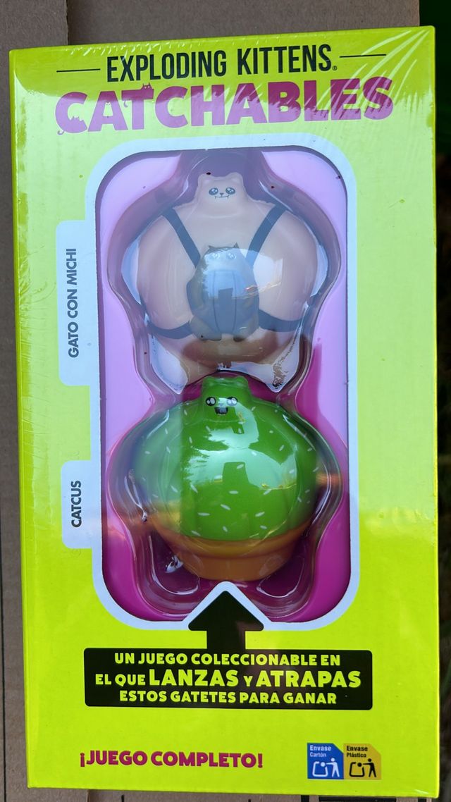 Exploding Kittens Catchables Gato con Michi y Catc