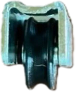 Ruedas en ventanas/piertas correderas de aluminio