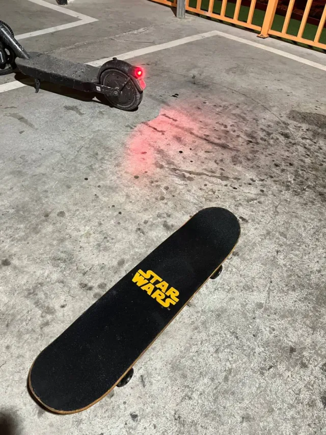 Skate Star Wars Negro