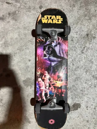 Skate Star Wars Negro