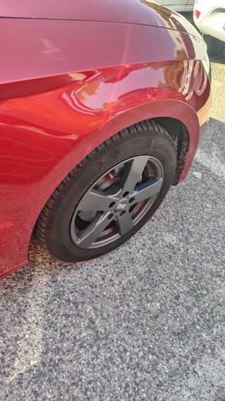 Llantas 16/205/55 VAG + neumát. Continental TS 860