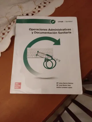 Operaciones administrativas documentación sanitari