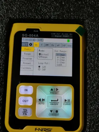 Generador de señales FNIRSI SG-004A, calibrador