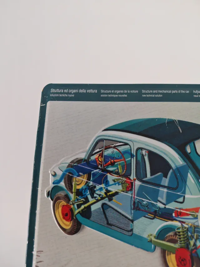 Calendario perpetuo fiat 500 official