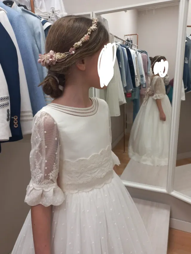 Abito da Comunione Hannibal Laguna bianco taglia 10