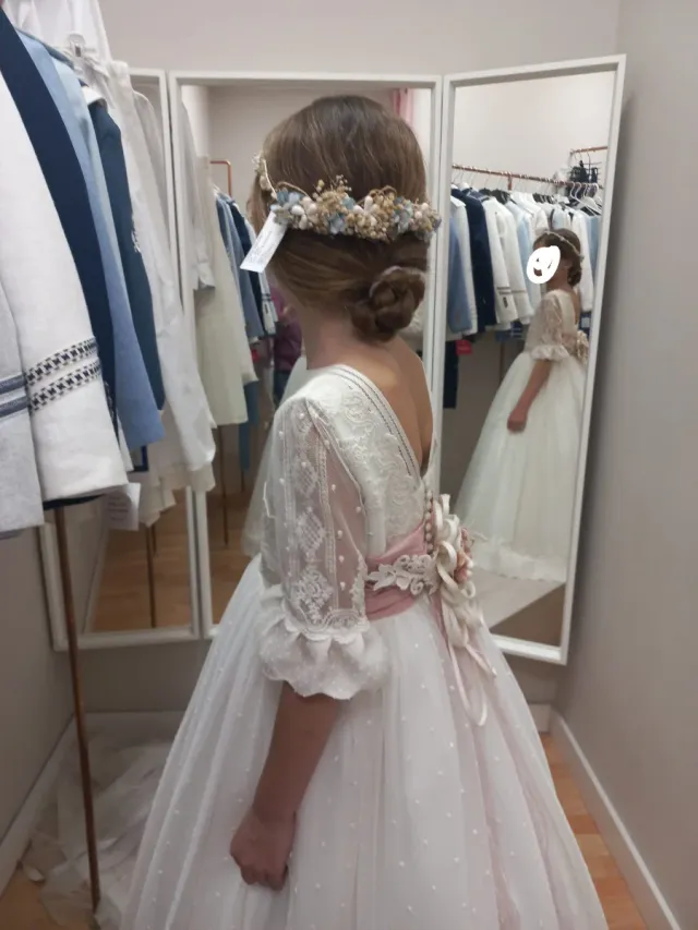 Abito da Comunione Hannibal Laguna bianco taglia 10