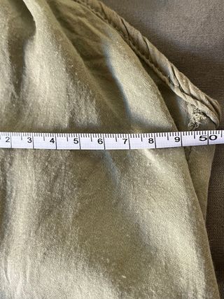 Blusa tirantes verde con cordón