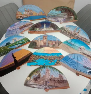 Colección Abanicos Pintados a Mano