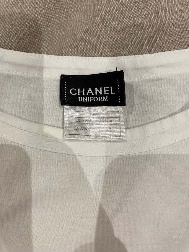 camiseta Chanel Blanca