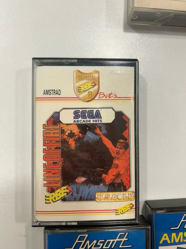 Lote Juegos Amstrad Vintage Cassette