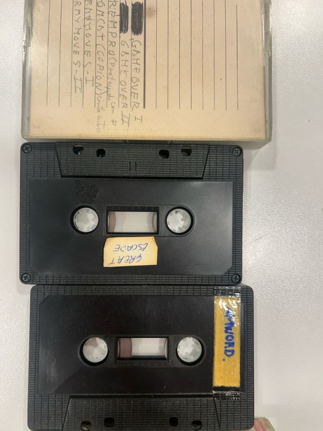 Lote Juegos Amstrad Vintage Cassette