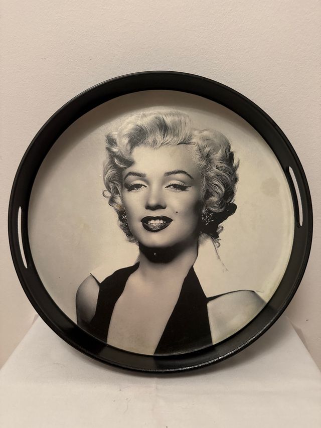 Bandeja Redonda Marilyn Monroe
