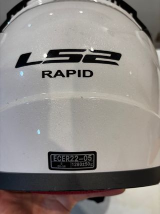 Casco Moto LS2 Blanco