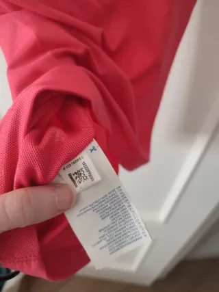 Camiseta de deporte rosa talla L