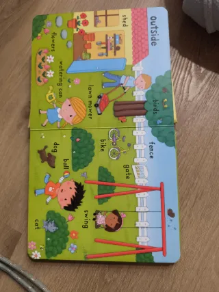 Libro infantil inglés. Very First Words at Home