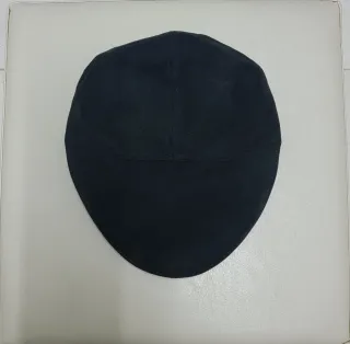 Gorra flat cap Fito negra