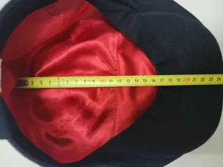 Gorra flat cap Fito negra