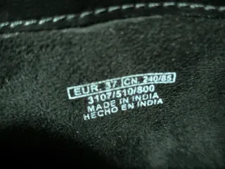 Botines Zara Cuero Flecos Talla 37