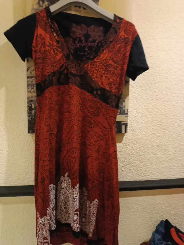 Vestido Desigual La vida es chula