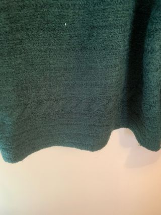 Jersey punto verde botella talla L