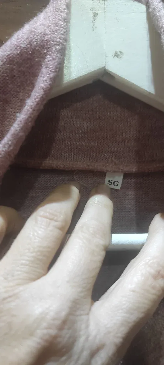 Jersey cuello alto estampado floral talla 44