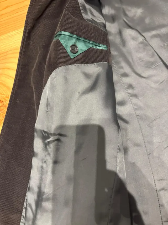 Americana Pana Fina Marrón Lacoste