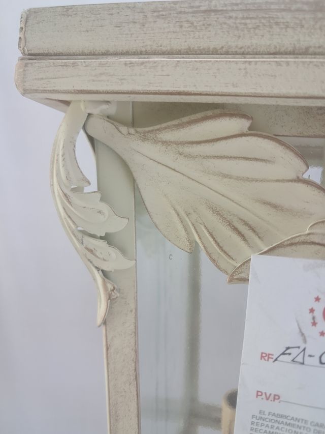 Lote farol y aplique estilo cordobés