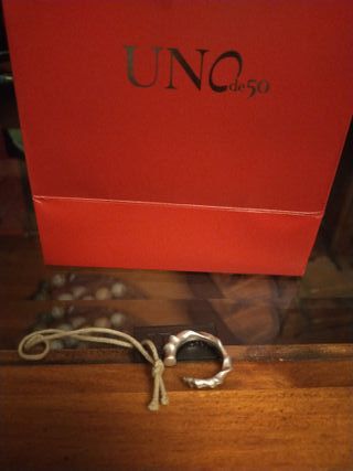 Anillo Uno de 50 Plata