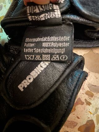 guantes moto talla pequeña