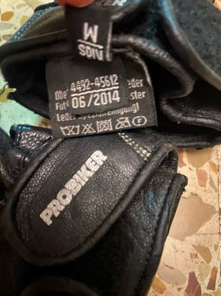 guantes moto talla pequeña