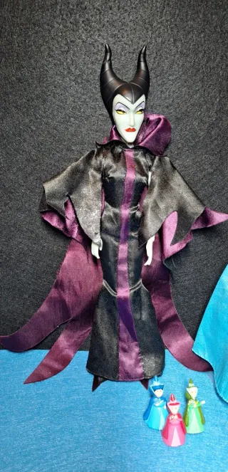 Set Malefica Aurora e Fate di La Bella Addormentata Disney