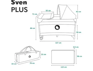 Lettino da campeggio Lionelo Sven Plus