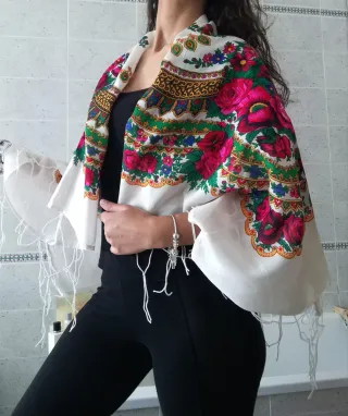 Foulard /fazzoletto Turkman floreale