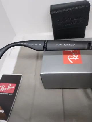 Occhiali Ray-Ban Wayfarer Folding Neri