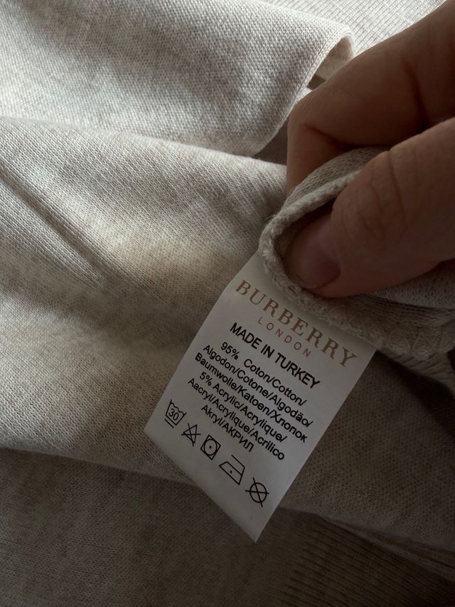 Jersey Burberry Beige Talla M