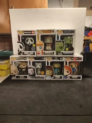 Lote Funko Pop Terror y Clásicos