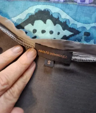 Camiseta Adolfo Domínguez gris cremallera