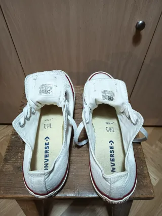 Converse All Star Blancas Talla 41.5