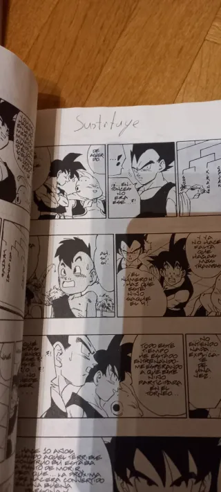 Comic Dragon Ball serie roja.